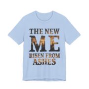 The New Me Risen From Ashes T-Shirt in Baby Blue
