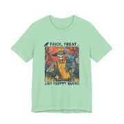 Trick Treat And Trophy Bucks Hunting T-Shirt in Mint