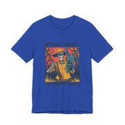 Trick Treat And Trophy Bucks Hunting T-Shirt in True Royal