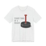 Turkey Timer Of A Person Shirt - Funny Thanksgiving Tee in Ash